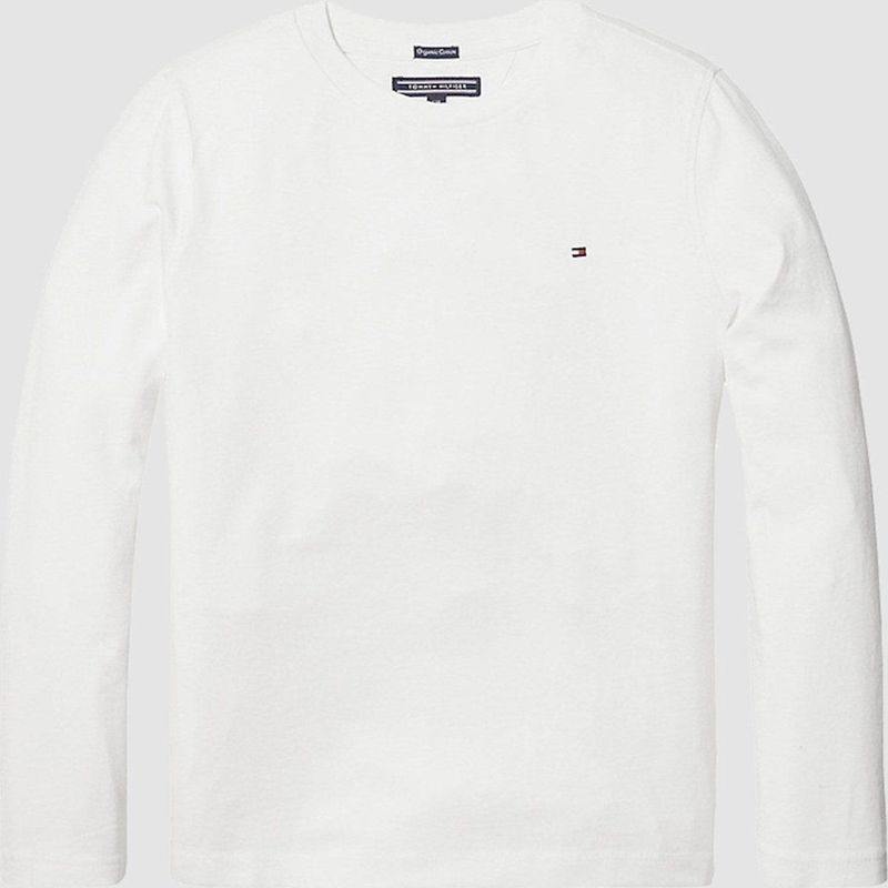 Tommy Hilfiger - Basic T-shirt - Donkerblauw - Katoen