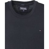 Tommy Hilfiger - Korte Mouwen T-shirt - Blauw - Biologisch Katoen