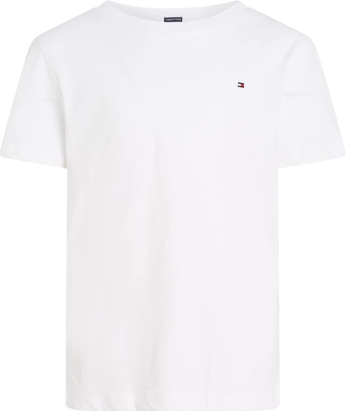Tommy Hilfiger - Basic T-shirt - Donkerblauw - Biologisch Katoen