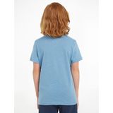 Tommy Hilfiger - Basic T-shirt - Donkerblauw - Biologisch Katoen