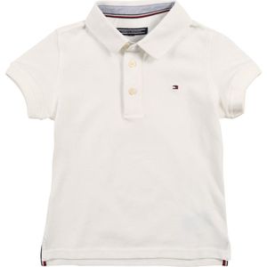 Tommy Hilfiger - Poloshirt - Wit - Biologisch Katoen