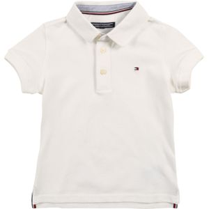 Poloshirt - Wit - Piqué - Borduurwerk - 2-knoopsmodel