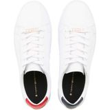TOMMY HILFIGER - Venus 22A - Sneakers - Wit/Blauw/Rood - Leer