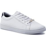 TOMMY HILFIGER - Venus 22A - Sneakers - Wit/Blauw/Rood - Leer