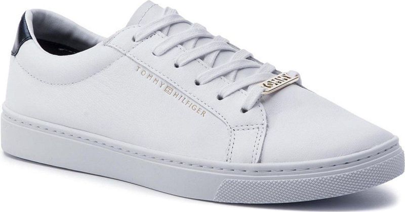 Tommy Hilfiger ESSENTIAL SNEAKER Sneaker Tommy Hilfiger Schriftzug außen, Freizeitschuh, Halbschuh, Schnürschuh