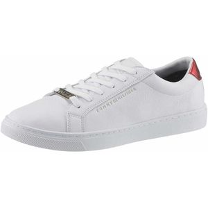 Tommy Hilfiger Essential sneakers voor dames, Wit Rwb 020, 37 EU