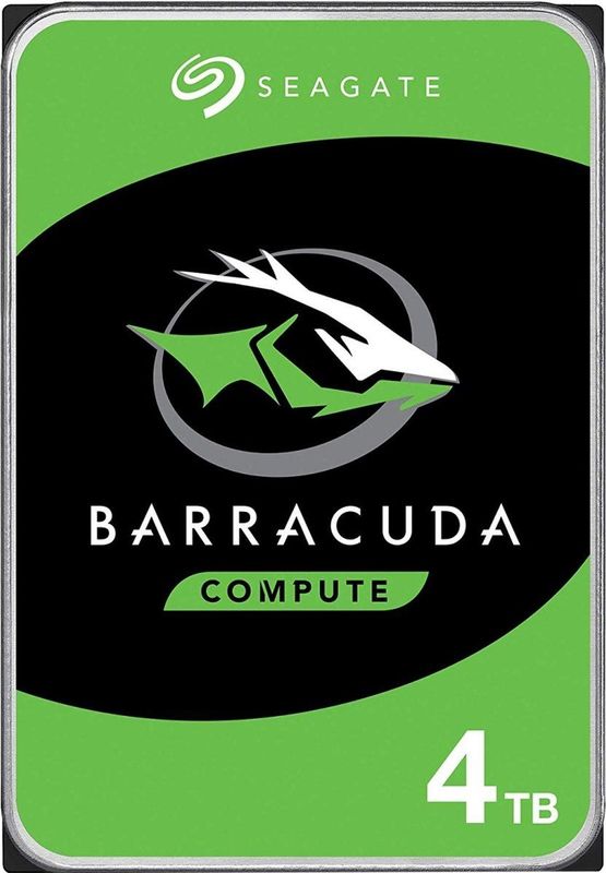 Seagate Barracuda ST4000DM004 interne harde schijf 4 TB 5400 RPM 256 MB 3.5" SATA III