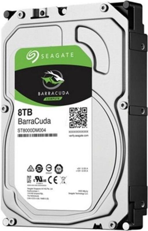 Seagate - BarraCuda Compute - Harde Schijf - 8 TB - 3,5-inch - SATA III