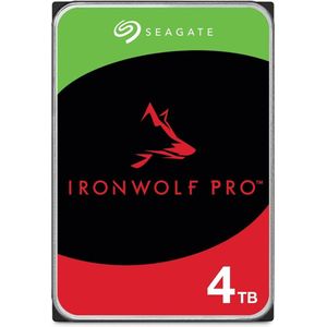 Seagate IronWolf Pro 4 TB Harde schijf (3.5 inch) SATA 6 Gb/s ST4000NE001 Retail