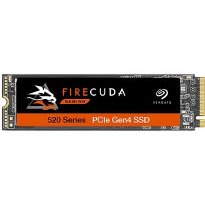Seagate FireCuda 520 ZP2000GM3A002 - Solid state drive - gecodeerd - 2 TB - intern - M.2 2280 - PCI Express 4.0 x4 (NVMe) - TCG Pyrite Encryption