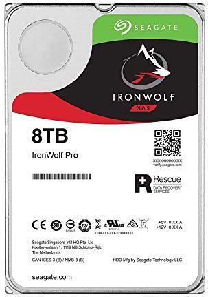 Interne Harde Schijf Seagate IronWolf ST8000VNA04 8 TB Zilver