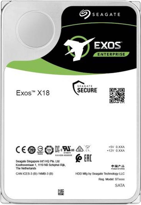 Seagate Exos X18 18TB SAS" LFF