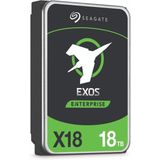 SEAGATE - Bedrijfskritieke EXOS X18 SAS 18 TB 3,5"" SAS, 7200 RPM Helium 512E/4K, solid-state drive