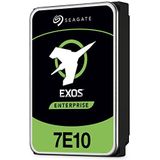 Seagate Exos 7E10 2 TB, interne harde schijf - 3,5 inch 4 Kn SAS 6 Gbit/s 7200 rpm, 256 MB cache, 2 m MTBF, voor bedrijven en datacentrum (ST2000NM004B)