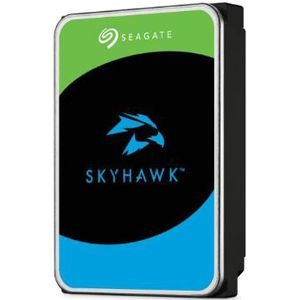 Seagate Skyhawk, 2 TB, interne harde schijf voor videobewaking, 3,5 inch, SATA 6 GB/s, 256 MB cache, voor beveiligingscamerasystemen, 3 jaar interne Rescue Services (ST2000VX017)