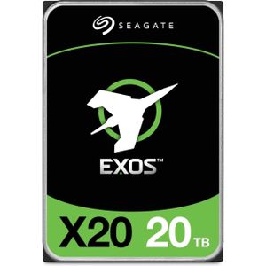 Seagate - Exos X20 - Harde Schijf - 20TB - 3.5 Inch - Hoge Betrouwbaarheid