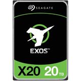 Seagate Exos X20 - Interne Harde Schijf - 20TB - SATA