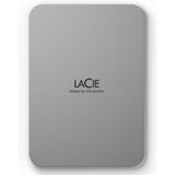 LaCie Mobile Drive (2022) - Externe Harde Schijf - 1 TB - Zilver