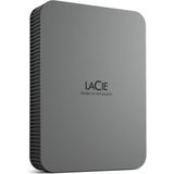 Seagate - Lacie Mobile Drive - Externe Harde Schijf - 5TB - Grijs - USB 3.0