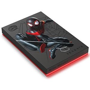 Seagate Firecuda 2TB draagbare externe harde schijf, compatibel met PS4, PS5, Xbox One/Series, PC, Marvel Edition Miles Morales, USB 3.2, 3 jaar Rescue Services (STKL2000419)