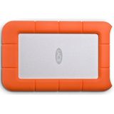 Lacie - LaCie Rugged Mini SSD - Grijs - Oranje - 4TB - USB-C