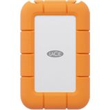 Lacie - LaCie Rugged Mini SSD - Grijs - Oranje - 4TB - USB-C