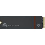 Seagate FireCuda 530 met Heatsink - Interne M.2 SSD - NVMe - PS5 compatible - 1TB