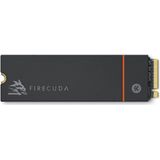 Seagate FireCuda 530 2 TB met heatsink ssd ZP2000GM3A023, PCIe 4.0 x4, NVMe 1.4, M.2 2280