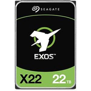 Seagate Exos X22 interne harde schijf 22 TB 7200 RPM 512 MB 3.5" SATA III