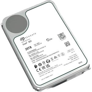 Seagate Exos X22 ST20000NM004E interne harde schijf 20 TB 7200 RPM 512 MB 3.5 inch SATA III