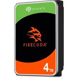 Seagate FireCuda, 4 TB, interne harde schijf - CMR 3,5 inch SATA 6 Gb/s 7200 rpm, 256 MB cache, 300 TB/jaar, 3 jaar Rescue Services (ST4000DXA05)