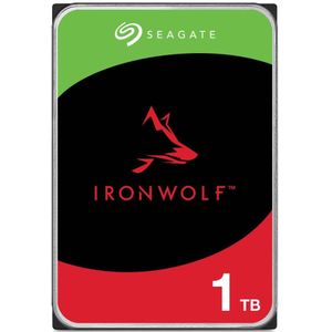 Seagate IronWolf ST1000VN008 interne harde schijf 1 TB 5400 RPM 256 MB 3.5" SATA III