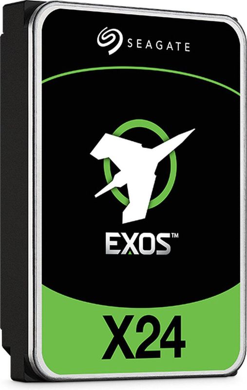 Seagate Exos X24 interne harde schijf 12 TB 7200 RPM 512 MB 3.5" SATA III