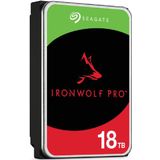 Seagate IronWolf Pro ST18000NT001, 3,5&quot;, 18000 GB, 7200 RPM (18 TB, 3.5"", CMR), Harde schijf