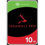 Seagate IronWolf Pro, 10 TB, Enterprise NAS interne harde schijf HDD – CMR, 3,5-inch, SATA, 6Gb/s, 7200 RPM, 256 MB cache, voor RAID Network-Attached Storage, Rescue-services (ST10000NT001)