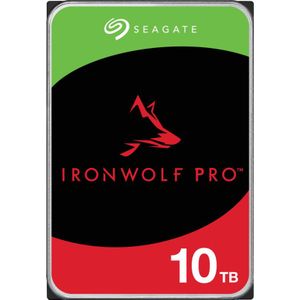 Seagate IronWolf Pro ST10000NT001, 3,5&quot;, 10000 GB, 7200 RPM (10 TB, 3.5"", CMR), Harde schijf