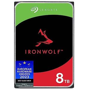 Seagate - IronWolf - Interne Harde Schijf - 8TB - SATA 6 GB/s - 7200 RPM