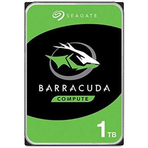 Seagate Barracuda 1TB Interne harde schijf, 3.5"", 7.200 U/Min, 64MB Cache, SATA 6 Gb/s (ST1000DMZ14)