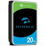 Seagate SkyHawk AI interne harde schijf 20 TB 7200 RPM 512 MB 3.5" SATA III