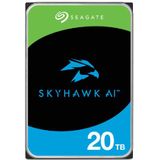 Seagate SkyHawk AI interne harde schijf 20 TB 7200 RPM 512 MB 3.5" SATA III