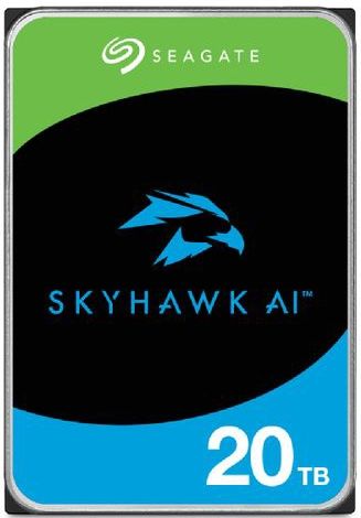 Seagate SkyHawk AI interne harde schijf 20 TB 7200 RPM 512 MB 3.5" SATA III