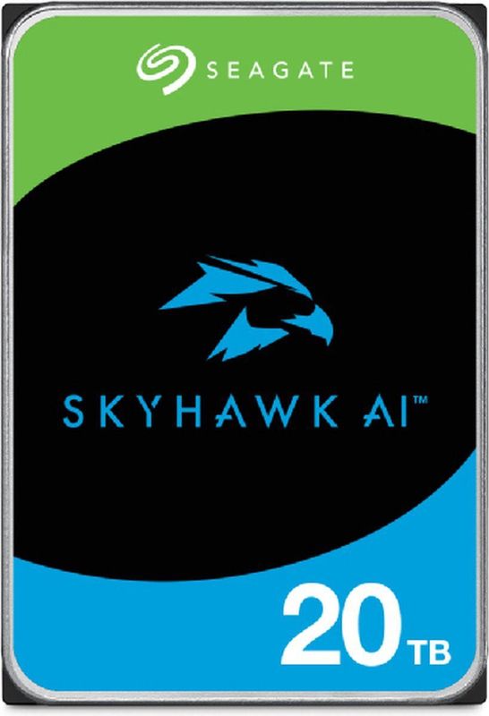 Seagate SkyHawk AI interne harde schijf 16 TB 7200 RPM 512 MB 3.5" SATA III