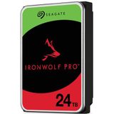 Seagate - IronWolf Pro - NAS Interne Harde Schijf - 24 TB - 3.5 Inch - 7200 U/Min - CMR - 256 MB Cache