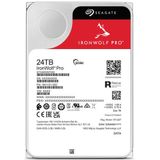 Seagate - IronWolf Pro - NAS Interne Harde Schijf - 24 TB - 3.5 Inch - 7200 U/Min - CMR - 256 MB Cache