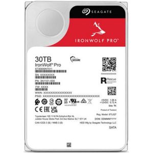 Seagate - IronWolf Pro - Harde Schijf - 30 TB - 3.5 inch - CMR