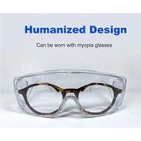 Veiligheidsbril - Transparant - PC Polycarbonaat - Universele Pasvorm