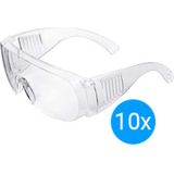 Veiligheidsbril - Transparant - PC Polycarbonaat - Universele Pasvorm