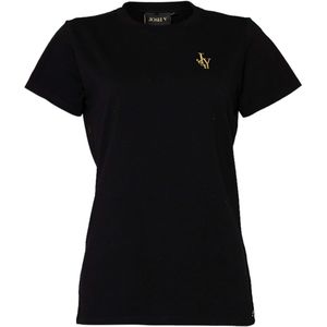 JOSH V T-shirt Zoe met Logo Zwart