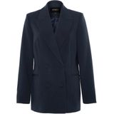 JV Dillen - Blazer - Dark Bleu - Gerecycled Polyester - Regular Fit