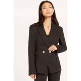 JV - Zoya - Blazer - Black - Stretch Kwaliteit